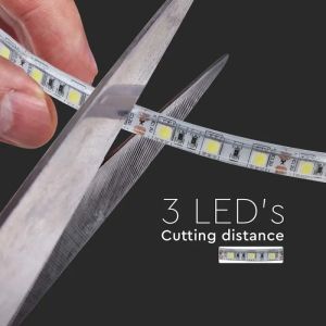 LED Strip SMD2835 - 120 LEDs 24V IP65 4000K Double PCB 10M Roll