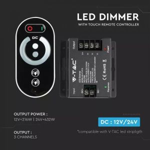 LED Dimmer With Touch Remote Controller