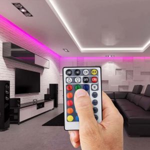 Wifi Controled With Remote Control 3in1+RGB 28 Buttons