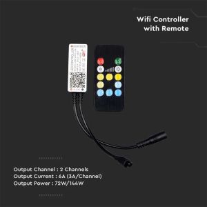 Wifi Controled With Remote Control 3in1+RGB 24 Buttons