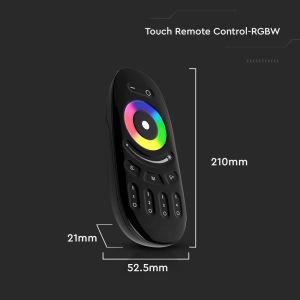 Touch Remote Control RGB + W-Black