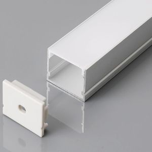 Led Strip Mounting Kit With Diffuser Aluminum 2000*30*20MM Milky