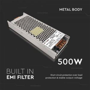 LED Power Supply 500W 12V 42A IP20