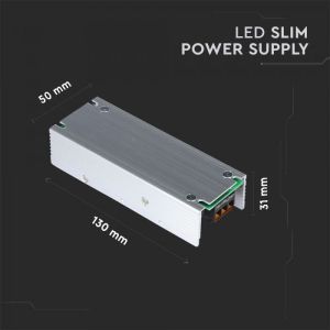 LED Slim Power Supply - 60W 12V 5A Metal