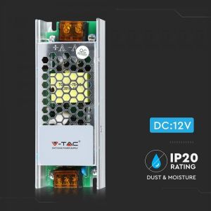 LED Slim Power Supply - 75W 12V 6A Metal