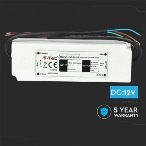 LED Slim Power Supply 150W IP67 12V