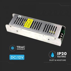 LED Power Supply - 100W Dimmable for led strip 12V 8.5A IP20