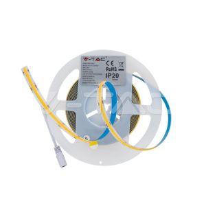 SKU 2676 LED Strip Set 512 COB IP20-3000K 12W DC24V 1000LM/M / 2667 + 3264 / V-TAC