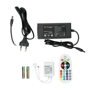 LED Strip RGB Set Light Kit W/Remote 12v IP20