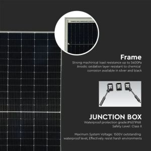 545W MONO HALF CELL SOLAR PANEL 36V 2279x1134x35MM