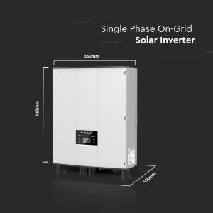 V-TAC Photovoltaic Inverter INVT Single-Phase On-Grid 3KW with LCD Display 5 Year Warranty IP65