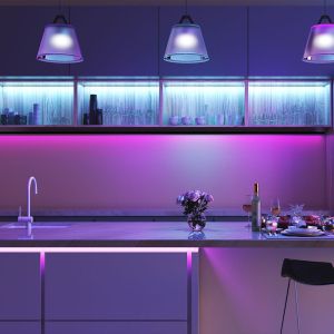 LED Strip Light - 28W 5050/54 RGB+3in1 IP65 Alexa Smart