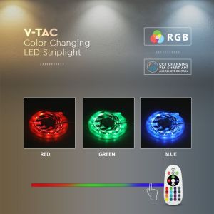 LED Strip Light - 28W 5050/54 RGB+3in1 IP65 Alexa Smart