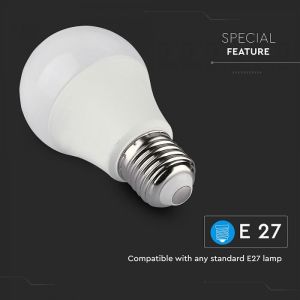 LED Bulb - 10W E27 A60 SMART WIFI RGB + WW+CW