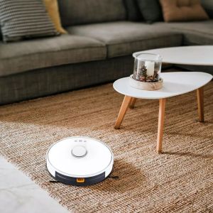 Vacuum Cleaner Auto Charging Gyro Robotic Laser Compatible With Amazon Alexa And Google Home