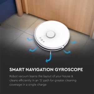 Vacuum Cleaner Auto Charging Gyro Robotic Laser Compatible With Amazon Alexa And Google Home