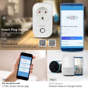 WIFI Plug (FR) Compatible With Amazon Alexa And Google Home