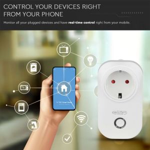 WIFI Plug (FR) Compatible With Amazon Alexa And Google Home