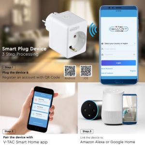 WIFI Mini Plug With USB Compatible With Amazon Alexa And Google Home