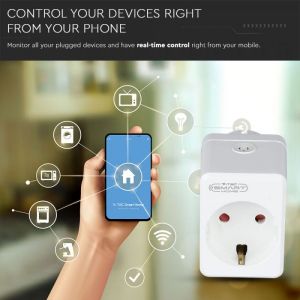 WIFI Mini Plug With USB Compatible With Amazon Alexa And Google Home