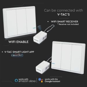 3 Gang Way Sensor Switch IP54