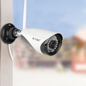 1080P Wireless NVR Camera EU Plug Full Set IP 20