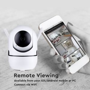 1080P IP Indoor Camera With EU Power Plug & Auto Track Function