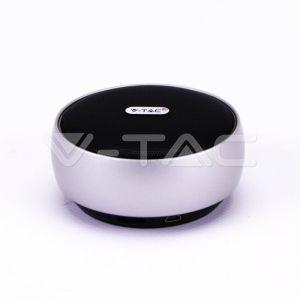 Portable Bluetooth Speaker With Micro USB And High End Cable 800mah Battery Grey