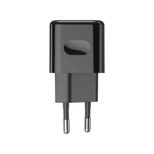 20W Charging Adapter With 1PD + 1 QC Port Black