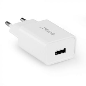 Charging Set With Travel Adapter Micro USB Cable White