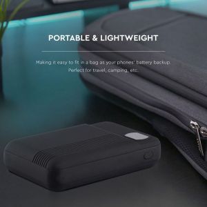 10K Mah Power Bank Black