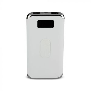 10K Mah Power Bank With Display And Wireless Charging White