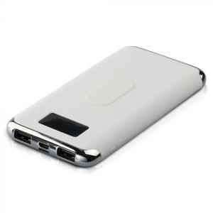 10K Mah Power Bank With Display And Wireless Charging White