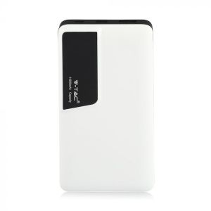 10K Mah Power Bank With Digital Display & USB Type C White