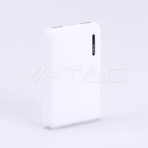 5K Mah Super Small Power Bank White