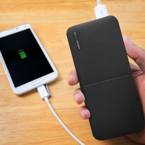 10K Mah Super Slim Power Bank Black