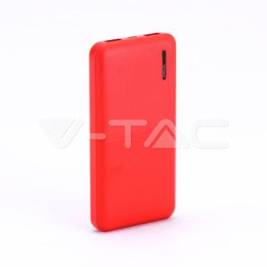 10K Mah Super Slim Power Bank Red