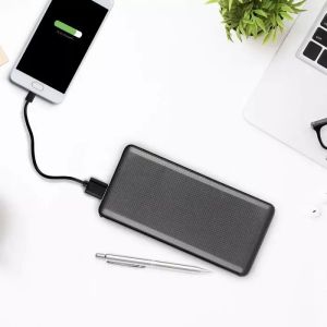 30K Mah Jumbo Powe Bank Dual USB Black