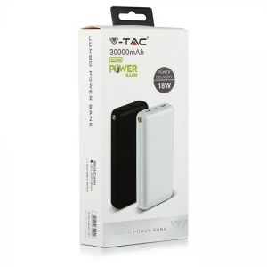 30K Mah Jumbo Powe Bank Dual USB Black