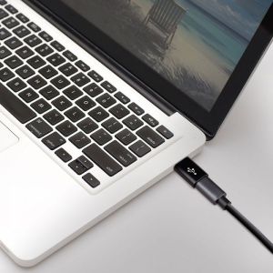 Micro USB To Type C Adaptor Black