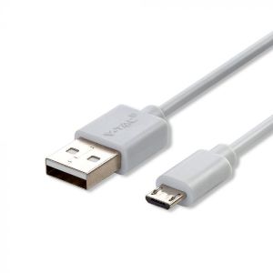 1 M Micro USB Cable White - Pearl Series