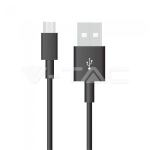 1 M Micro USB Cable Black - Pearl Series