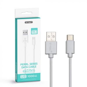 1 M Type C USB Cable White - Pearl Series