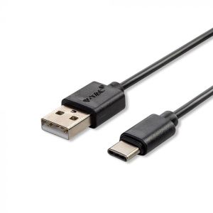 1 M Type C USB Cable Black - Pearl Series