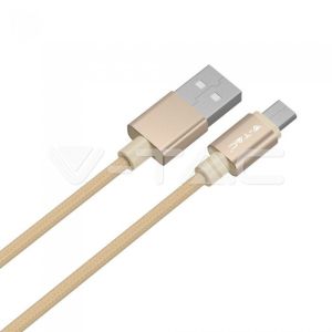 1 M Micro USB Cable Gold - Platinum Series