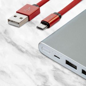 1 M Micro USB Cable Red - Ruby Series