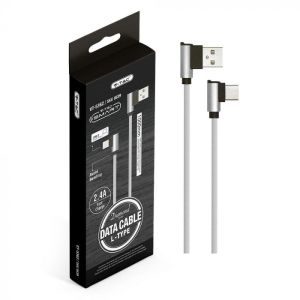 1 M Type C USB Cable Grey - Diamond Series