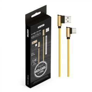 1 M Type C USB Cable Gold - Diamond Series