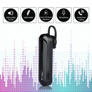 Headset Bluetooth 170mAh Black