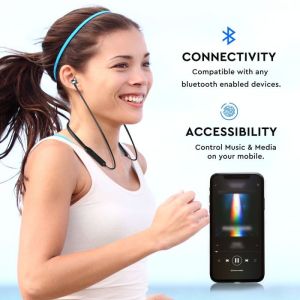 Headset Bluetooth 500mAh Black